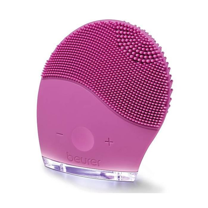 Beurer FC-49 Cepillo Facial 2 en 1 de Silicona con Masaje Anti-Edad, 3 Zonas de Filamentos y Resistente al Agua Beurer FC-49 Cepillo Facial 2 en 1 de Silicona con Masaje Anti-Edad, 3 Zonas de Filamentos y Resistente al Agua