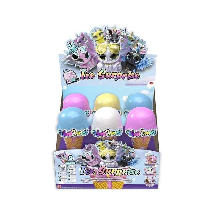 Helado sorpresa ice surprise unicorns. con 12 unicornios y accesorios sorpresa en su interior. exp 6 piezas. 3 Helado sorpresa ice surprise unicorns. con 12 unicornios y accesorios sorpresa en su interior. exp 6 piezas. 3