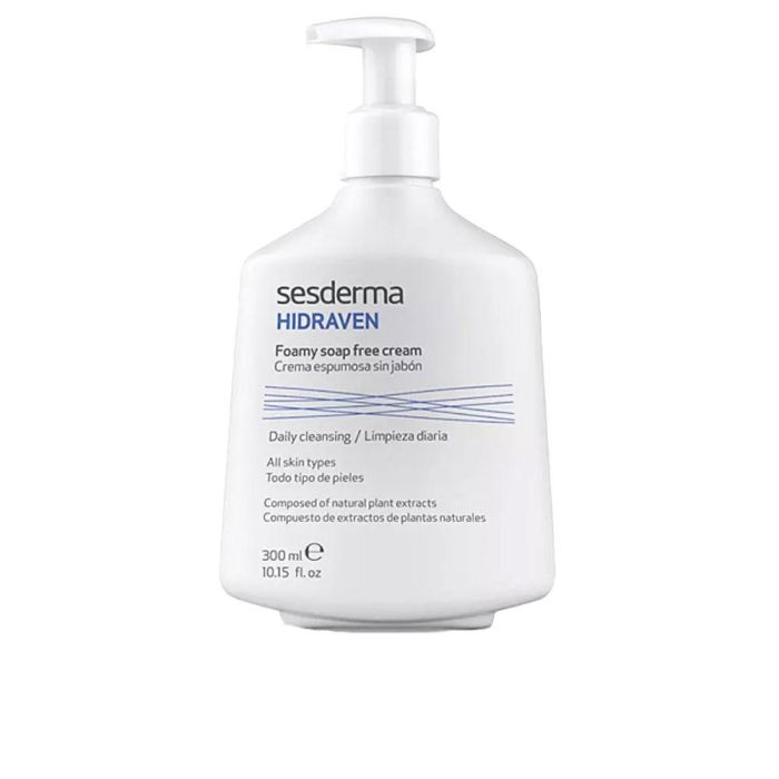 Sesderma HIDRAVEN Crema Espumosa Sin Jabón Limpiador Facial para Todo Tipo de Pieles 300 ml 0 Sesderma HIDRAVEN Crema Espumosa Sin Jabón Limpiador Facial para Todo Tipo de Pieles 300 ml 0