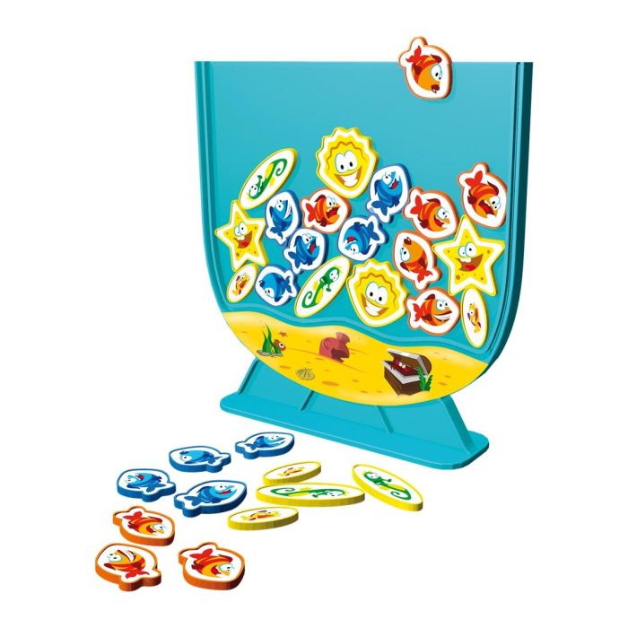 Blue Orange Juego Mesa Fish Club BO16701ML Juego de Tablero Temático de Peces para 2 Jugadores Edad 5+ 2
