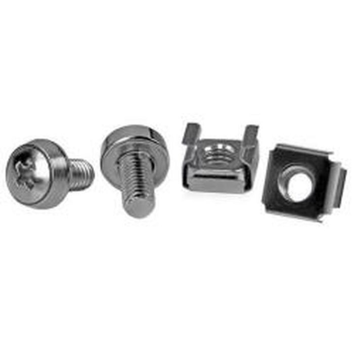 Soporte Startech CABSCREWM6 Plateado Acero Inoxidable (50 Unidades) 2