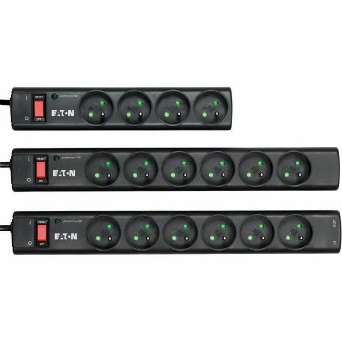 Eaton Supresor de Sobretensiones y Protector Eléctrico para Equipos Electrónicos, 6 Tomas FR, 2.50 kVA, 230V CA