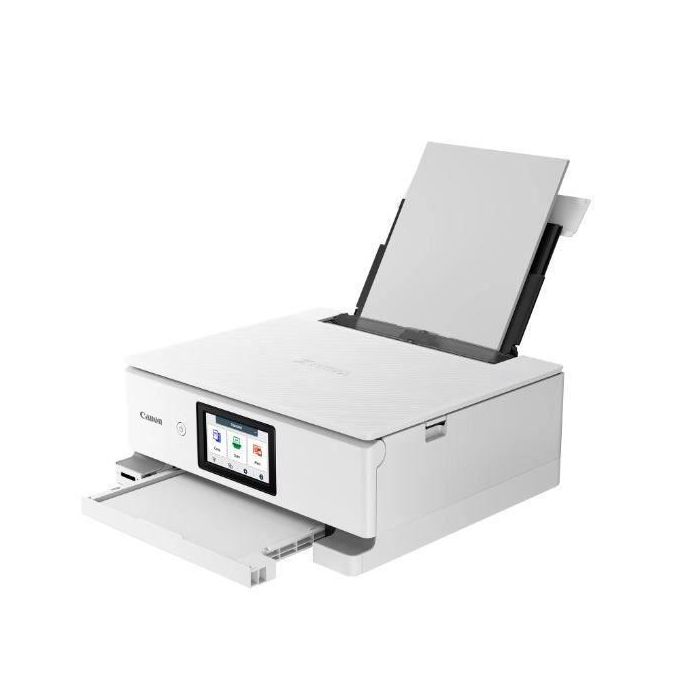 Impresora Multifunción - CANON - PIXMA TS8751 - Capacidad 200 hojas - 6 tanques de tinta individuales - Color - WiFi - Blanca 2 Impresora Multifunción - CANON - PIXMA TS8751 - Capacidad 200 hojas - 6 tanques de tinta individuales - Color - WiFi - Blanca 2