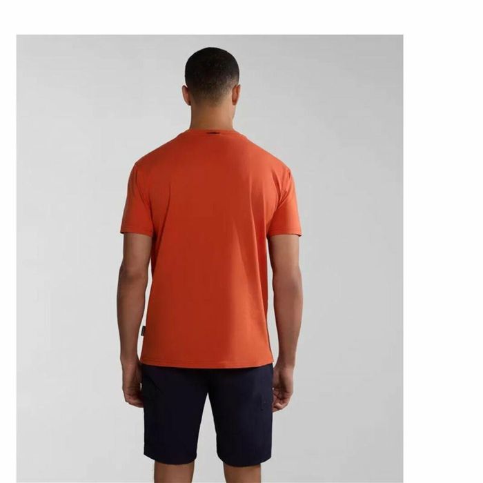 Camiseta de Manga Corta Hombre Napapijri S-Bollo Ss 1 Naranja L 2 Camiseta de Manga Corta Hombre Napapijri S-Bollo Ss 1 Naranja L 2