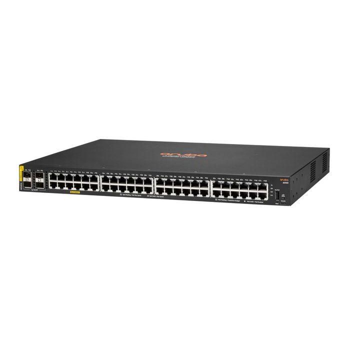 Aruba Serie CX 6000 48G Class4 PoE 4SFP 370W Switch Gestionado Gigabit Ethernet Nivel de Entrada para PyMEs y Oficinas 1