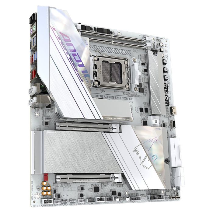 Gigabyte X870 AORUS TACHYON ICE Placa Base, AMD X870, Socket AM5, ATX, DDR5