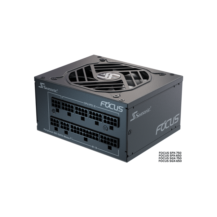 Seasonic FOCUS SGX-750 (2021) Fuente de Alimentación 750W SFX 80 Plus Gold ATX Negro 9 Seasonic FOCUS SGX-750 (2021) Fuente de Alimentación 750W SFX 80 Plus Gold ATX Negro 9