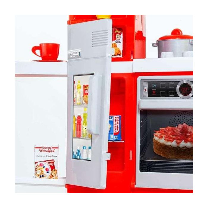 Molto Cocina electrónica gourmet con grifo, luces y sonidos 113x150x36 cm de Plástico para +3 años, pilas incluidas 9