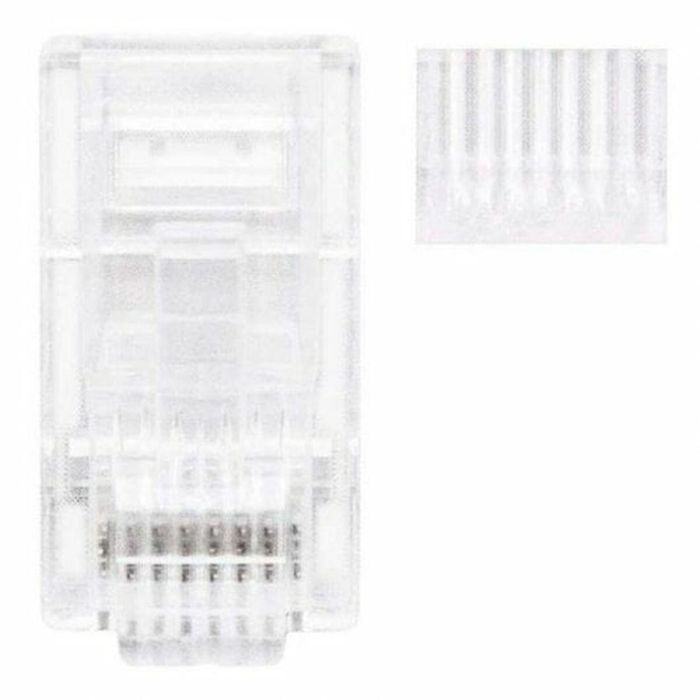 Conector RJ45 NANOCABLE 10.21.0201-50 Transparente 3