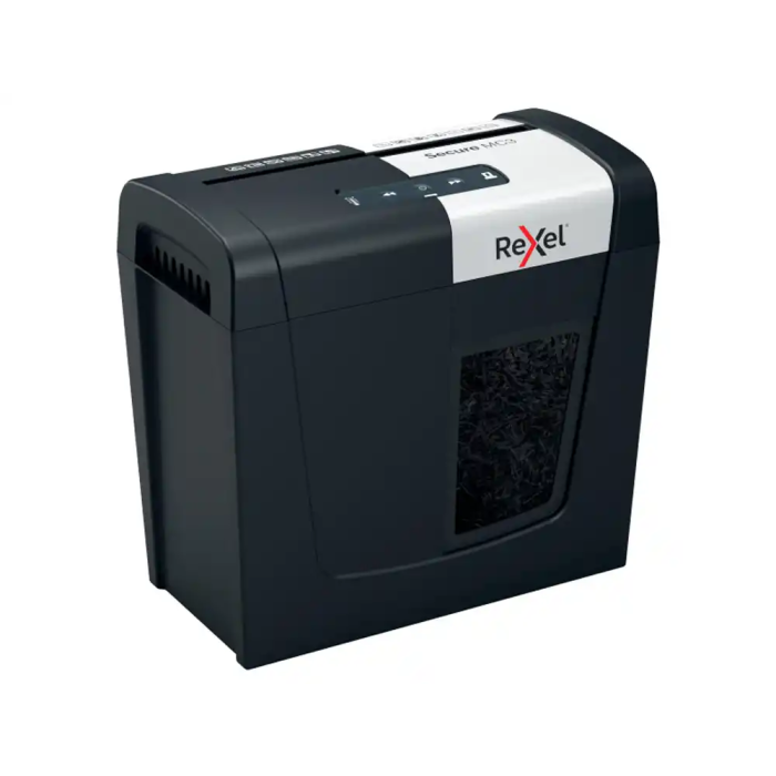 Trituradora de Papel Micro Corte Rexel Secure MC3 10 L 4