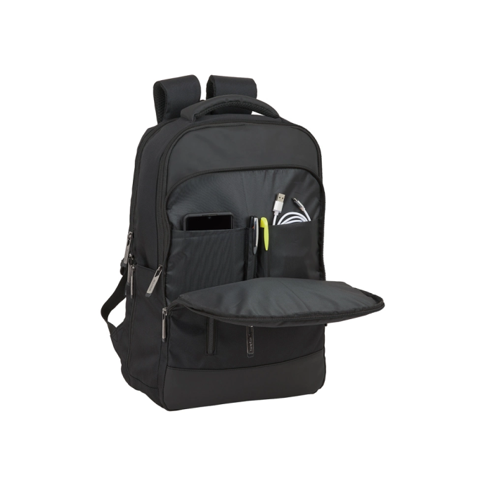 Safta Mochila Portatil 15,6" Tablet Usb Business Negra 7