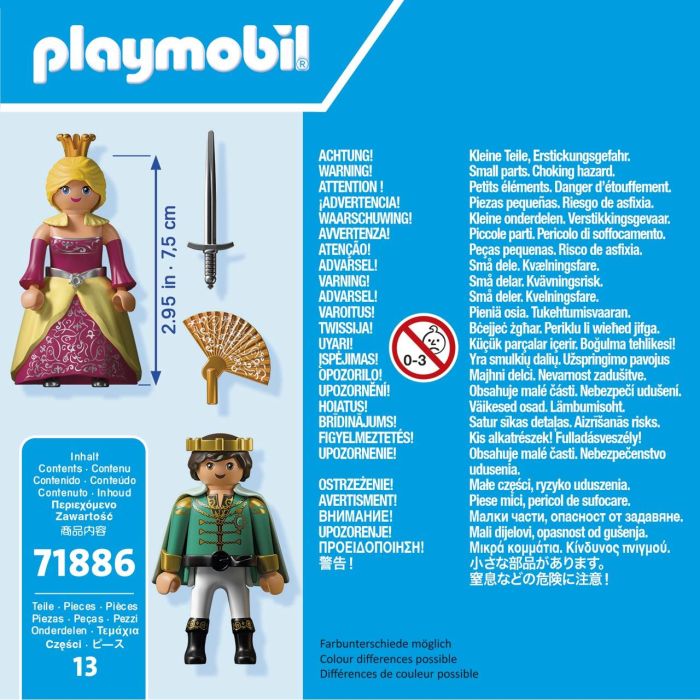Playmobil Príncipe y Princesa - Set de Figuras de Juego para Niños +3 Años, Sin Pilas 2