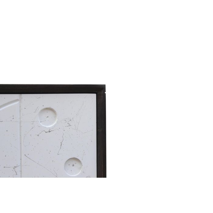 Aparador DKD Home Decor Blanco Marrón Metal Madera de mango 90 x 43 x 80 cm 2 Aparador DKD Home Decor Blanco Marrón Metal Madera de mango 90 x 43 x 80 cm 2