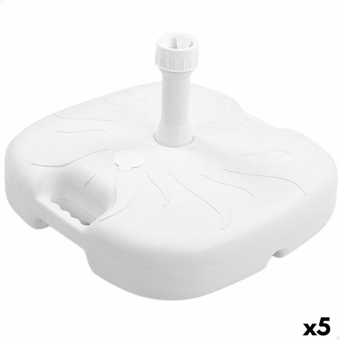 Base para Sombrilla Aktive Blanco Ø 32 mm Ø 20 mm 45 x 29 x 45 cm (5 Unidades) Base para Sombrilla Aktive Blanco Ø 32 mm Ø 20 mm 45 x 29 x 45 cm (5 Unidades)