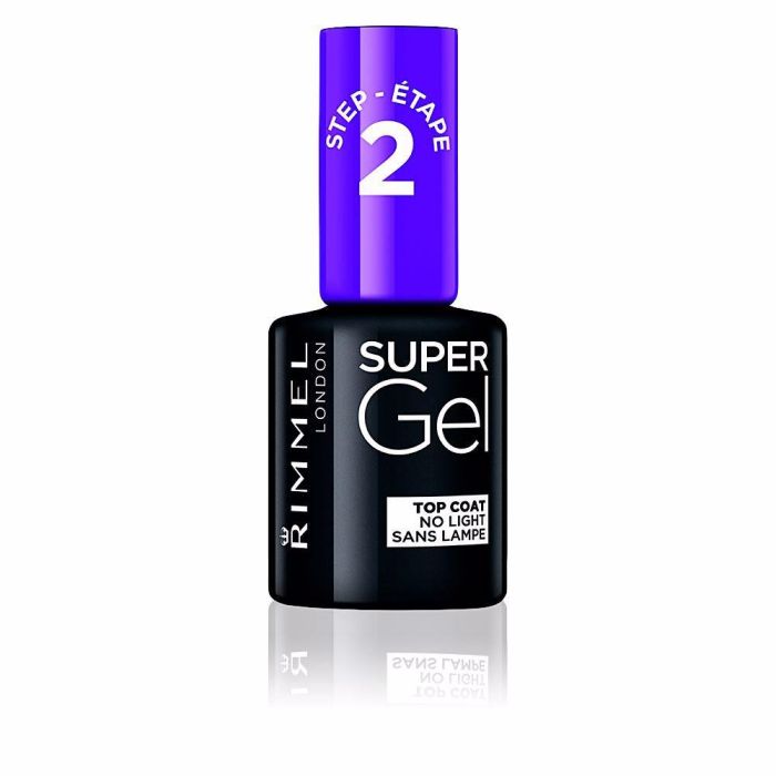 Rimmel London Top Coat SUPER GEL Esmalte de Uñas #001 12 ml Rimmel London Top Coat SUPER GEL Esmalte de Uñas #001 12 ml