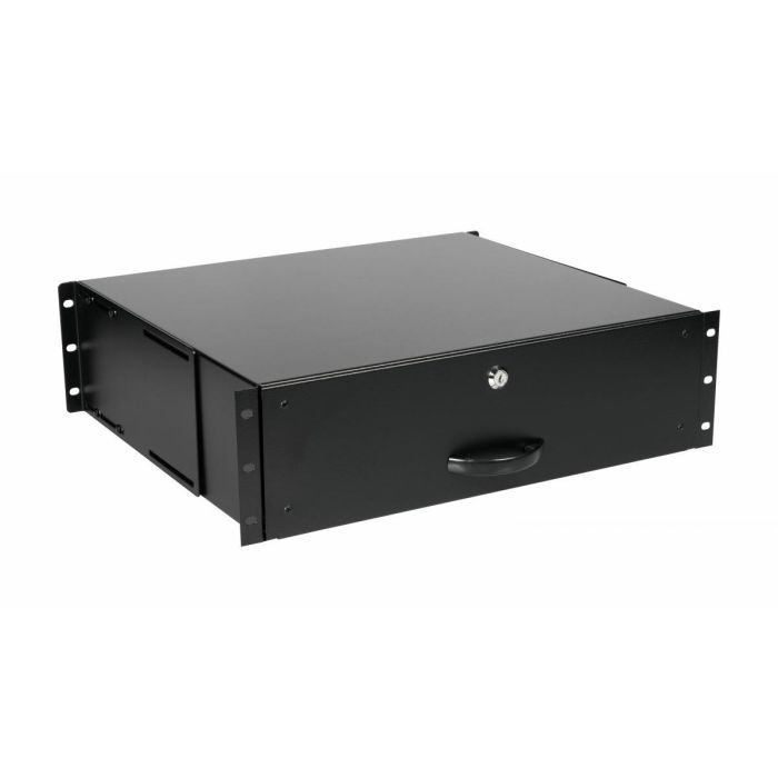EQUIP Schublade 19" para Servidores Rack 3U - Cajón extraíble y con cerradura, negro