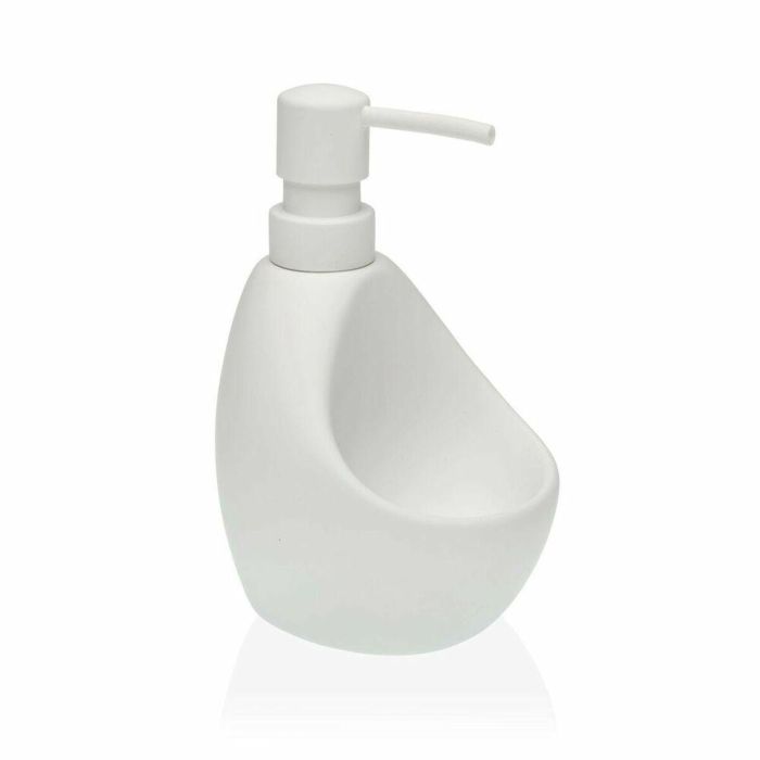 Dispensador de Jabón Versa Blanco Cerámica ABS (9,5 x 16,5 x 11 cm)