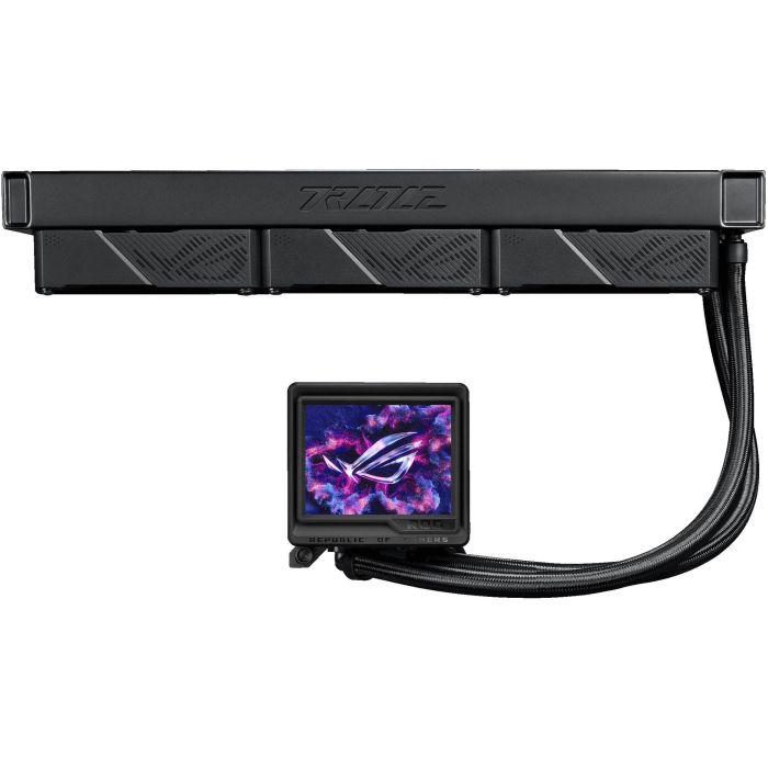 ASUS ROG RYUJIN III 360 ARGB EXTREME - Sistema de refrigeración líquida todo en uno - 3 ventiladores de 12 cm - Negro 13