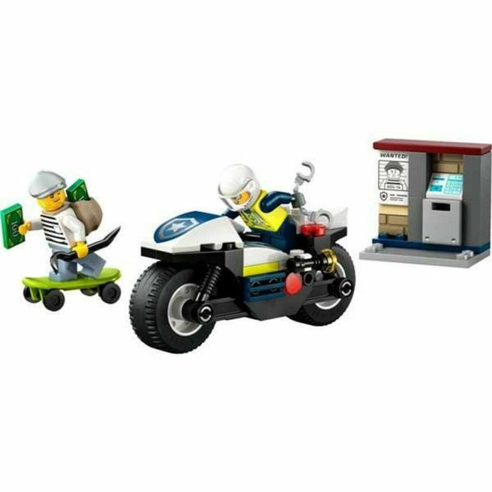 Lego 60455 Persecución en motocicleta policial Set de construcción para niños de 4 años en adelante 12