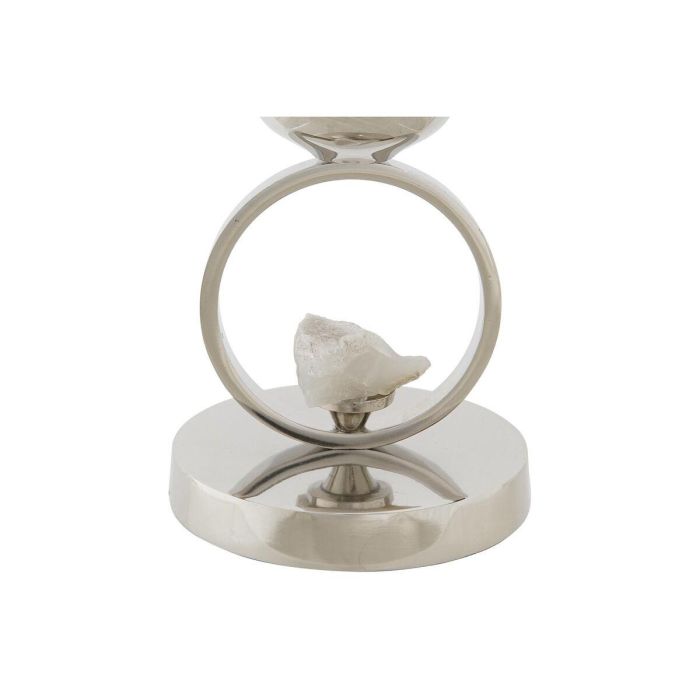 Jarrón DKD Home Decor Champán Cristal Aluminio (15 x 15 x 44 cm) 1