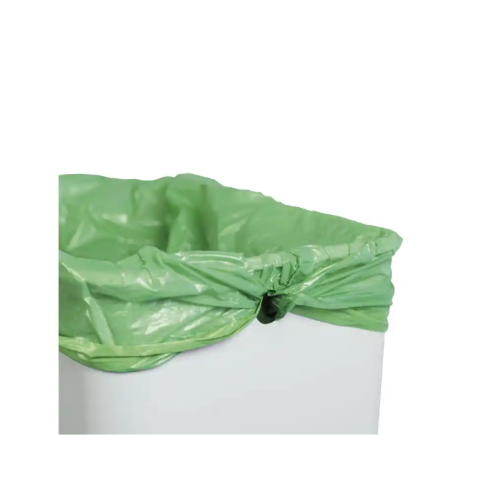 Maul Papelera Metálica Cycle Acero Inoxidable con Pedal 40 Litros Doble Compartimento 3