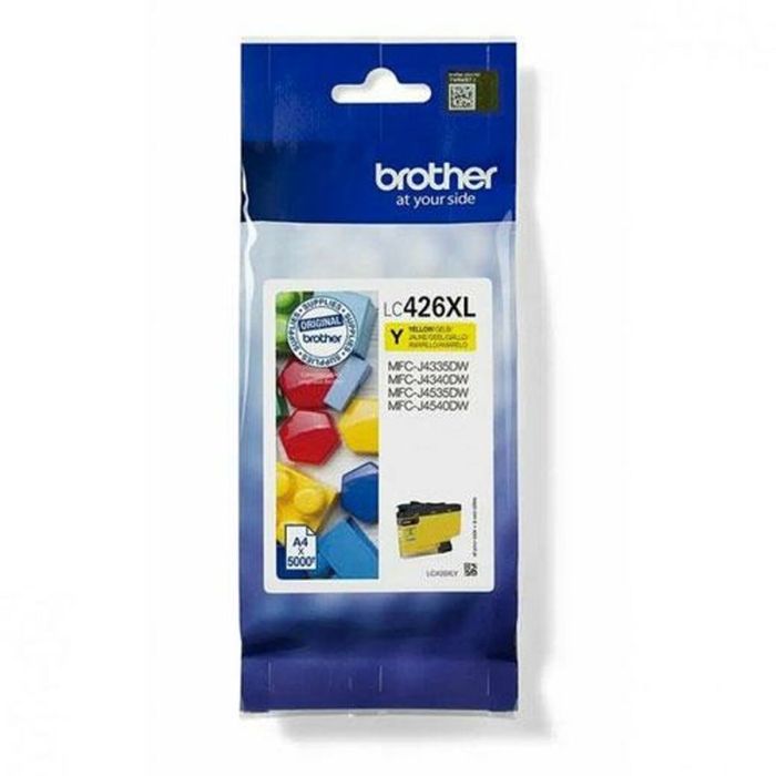 Cartucho de Tinta Original Brother MFC-J4340DW J4540DWXL J4540DW Amarillo (5 Unidades) 1