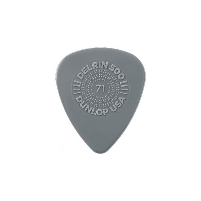 Dunlop 500 Prime Grip 0,71Mm Púas Delrin para Guitarra Bolsa de 12 Unidades