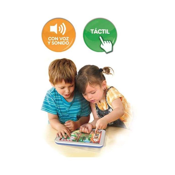 Educa Juego Táctil Educa Touch con 4 Cuentacuentos y 12 Láminas de Actividades para Niños de 2 a 5 Años