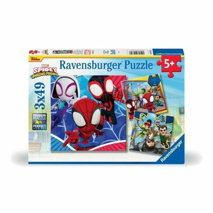Ravensburger 4005556057306 Puzzles 3x49 piezas Spiderman El Tirador de Telarañas A partir de 5 años 0 Ravensburger 4005556057306 Puzzles 3x49 piezas Spiderman El Tirador de Telarañas A partir de 5 años 0