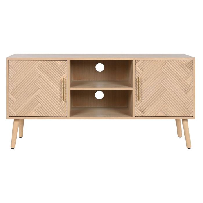 Mueble de TV Home ESPRIT Natural Madera de Paulonia Madera MDF 120 x 40 x 60 cm 1 Mueble de TV Home ESPRIT Natural Madera de Paulonia Madera MDF 120 x 40 x 60 cm 1