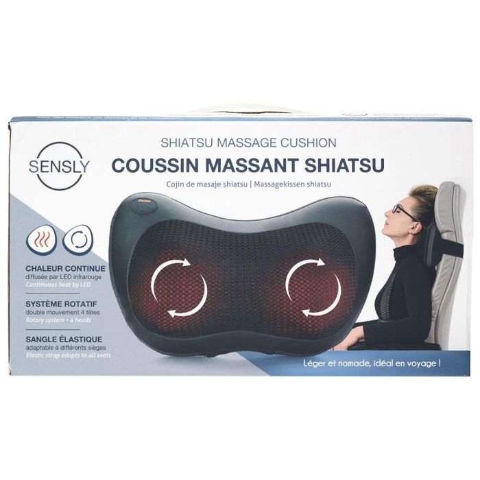Sensly Almohada Masaje Shiatsu 148 2 Sensly Almohada Masaje Shiatsu 148 2