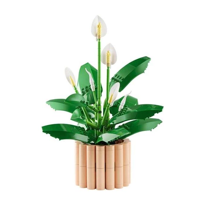 Juego de construccion lirio de la paz lego botanicals 2