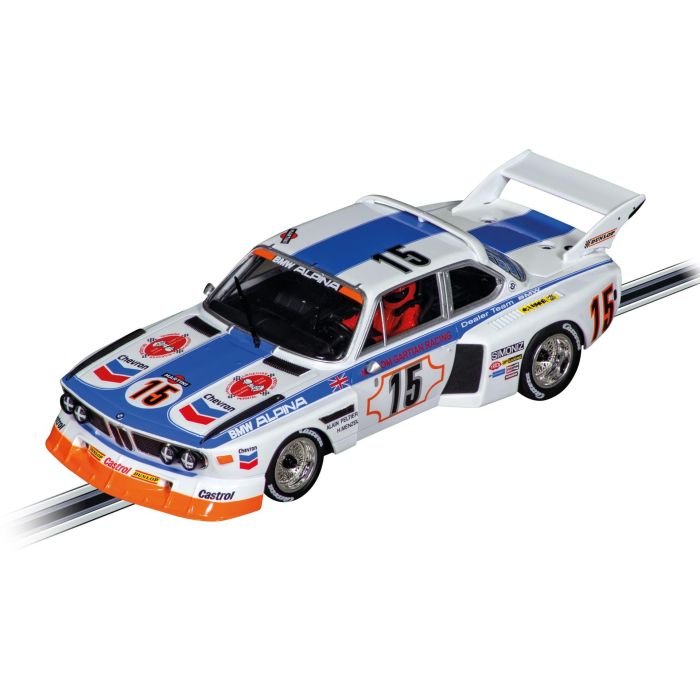 Carrera BMW 3.5 CSL No.15 Coche de Slot Digital 132 Escala 1:32 con Luz Integrada - Ref. 20032028 (8+ años)