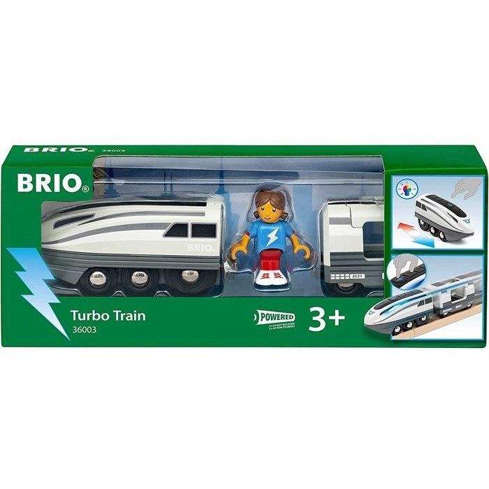 Locomotora de tren eléctrico con baterías súper rápidas -7312350360035 - Brio World 2 Locomotora de tren eléctrico con baterías súper rápidas -7312350360035 - Brio World 2