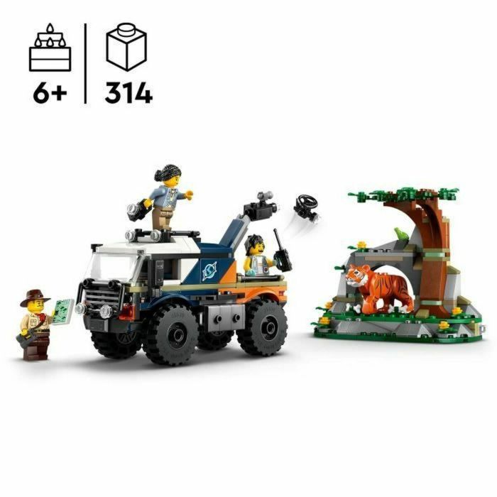 LEGO City 60426 Camión Todoterreno Explorador de la Selva, Juguete para niños, Edad 6 5