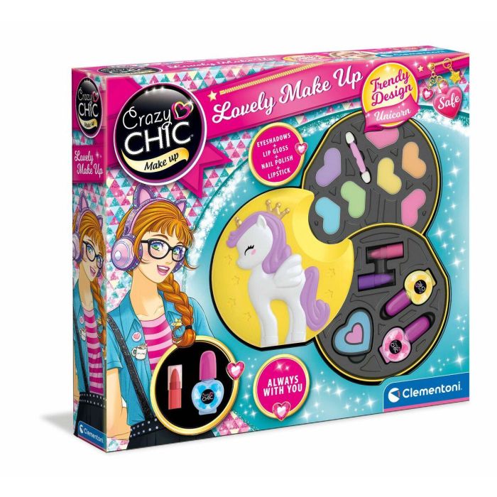 Set de Maquillaje Infantil Clementoni 18643 Blanco Multicolor 0 Set de Maquillaje Infantil Clementoni 18643 Blanco Multicolor 0