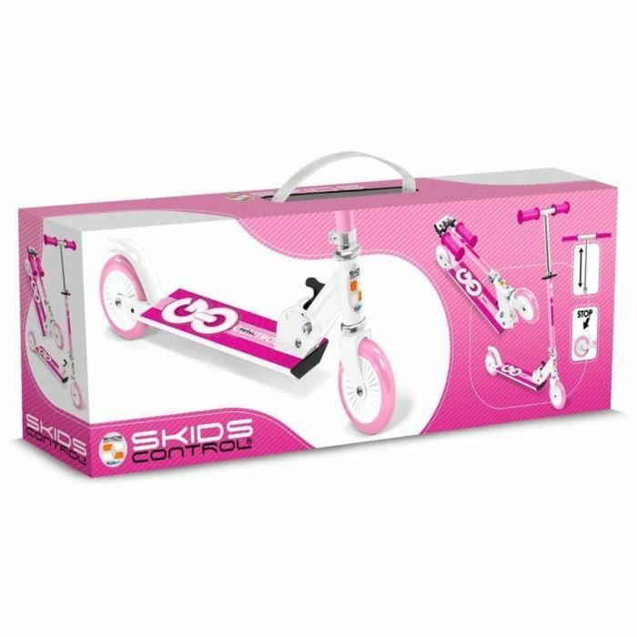 Patinete plegable - STAMP - SKIDS CONTROL - Rosa 1