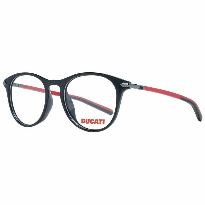 Montura de Gafas Hombre Ducati DA1002-50001 Negro Ø 50 mm Montura de Gafas Hombre Ducati DA1002-50001 Negro Ø 50 mm