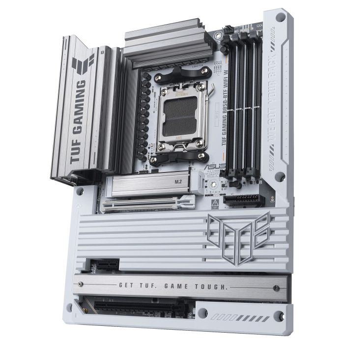 ASUS TUF GAMING B850-BTF WiFi W Placa Base ATX AMD B850 DDR5 WiFi 7 Bluetooth 5.4 Blanco 7