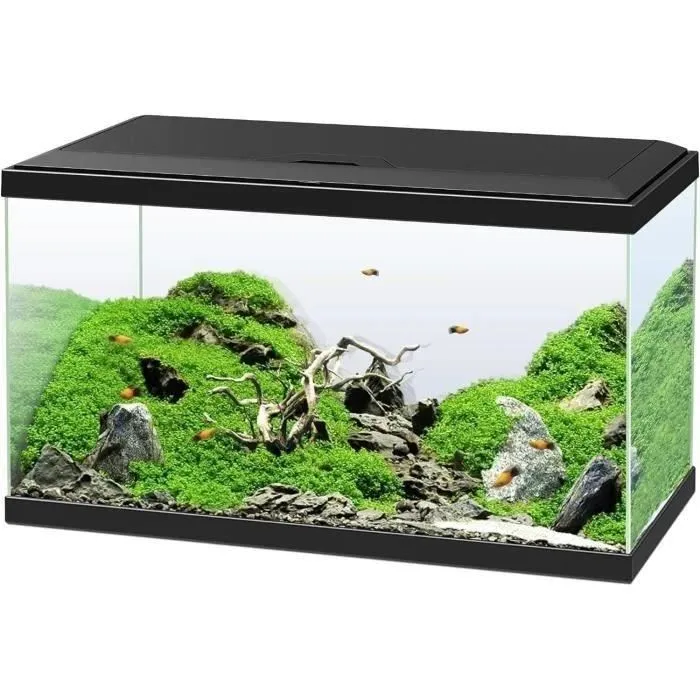 Ciano Acuario 60 L con Filtro, LED y Calefacción, Espuma 30 PPI - CF80 - Negro 0 Ciano Acuario 60 L con Filtro, LED y Calefacción, Espuma 30 PPI - CF80 - Negro 0
