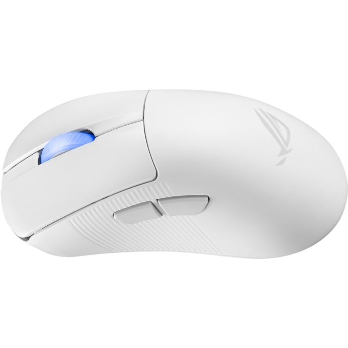 ASUS ROG Keris II Ace Wireless AimPoint White Ratón Gaming Inalámbrico 42000 DPI Bluetooth USB Type-A Blanco 90MP03N0-BMUA10 3