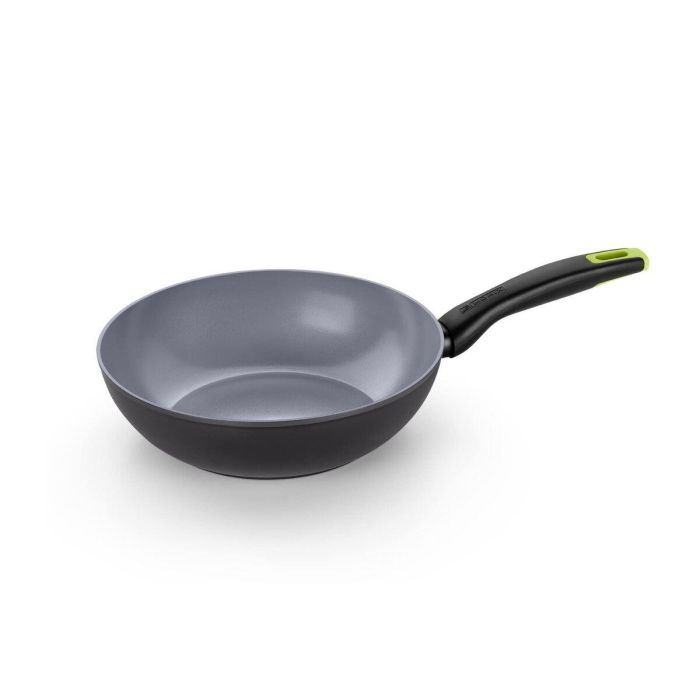 Sartén Wok Monix M261232 Gris Aluminio Ø 28 cm 0 Sartén Wok Monix M261232 Gris Aluminio Ø 28 cm 0