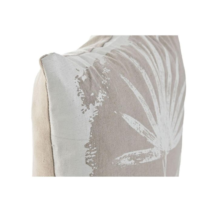 Cojin Boho DKD Home Decor Beige Blanco 45 x 45 cm 3