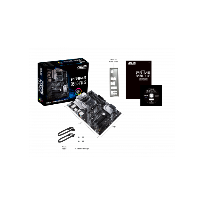 ASUS PRIME B550-PLUS Placa Base AM4 para AMD Ryzen 3000 Series, DDR4, 128 GB, Chipset AMD B550, ATX 5 ASUS PRIME B550-PLUS Placa Base AM4 para AMD Ryzen 3000 Series, DDR4, 128 GB, Chipset AMD B550, ATX 5