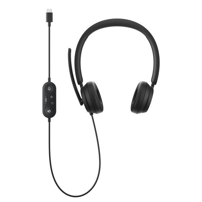 Microsoft Auriculares Modern USB-C con Cable, Micrófono con Cancelación de Ruido, Certificados Microsoft Teams, 1.8m 1 Microsoft Auriculares Modern USB-C con Cable, Micrófono con Cancelación de Ruido, Certificados Microsoft Teams, 1.8m 1
