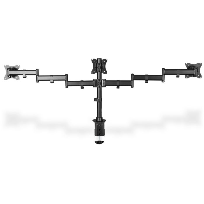 Digitus Soporte Triple Monitor, para 3x 27 Pulgadas, 8 kg por Monitor, Negro 6