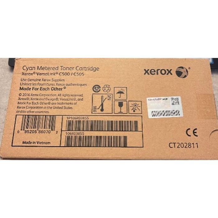 XEROX Toner C500 C505 Toner Cian **Metered** XEROX Toner C500 C505 Toner Cian **Metered**