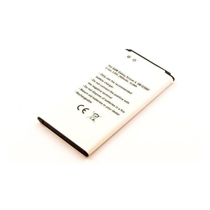 CoreParts Battery for Samsung Mobile 10.64Wh Li-ion 3.8V 2800mAh, for Galaxy Xcover 4, Galaxy Xcover 4 2017 TD-LTE, Galaxy Xcover 4S, SM-G390, SM-G390F, SM-G390W, SM-G390Y CoreParts Battery for Samsung Mobile 10.64Wh Li-ion 3.8V 2800mAh, for Galaxy Xcover 4, Galaxy Xcover 4 2017 TD-LTE, Galaxy Xcover 4S, SM-G390, SM-G390F, SM-G390W, SM-G390Y
