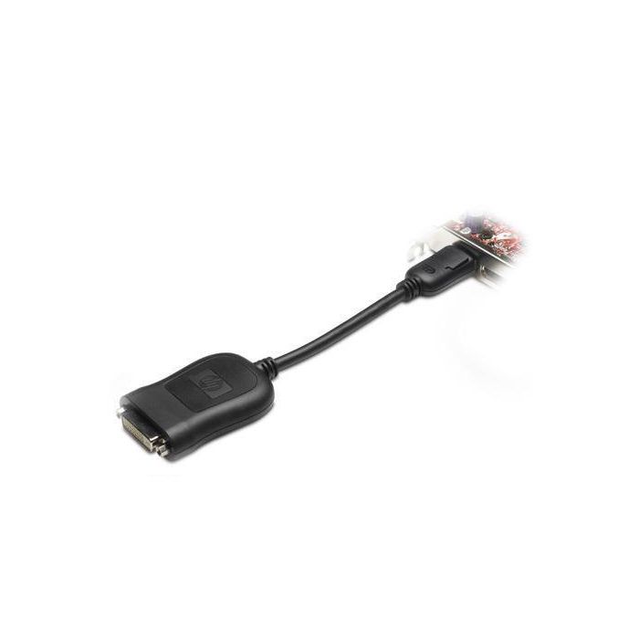 HP Adaptador DisplayPort (DP) a DVI-D