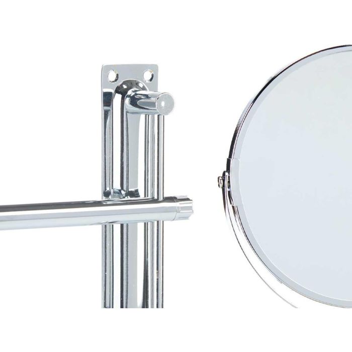 Espejo Extensible Doble Cara Berilo 17 cm - Metal (6 Unidades) 4 Espejo Extensible Doble Cara Berilo 17 cm - Metal (6 Unidades) 4